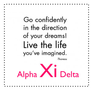 Alpha Xi Delta Realize Your Potential