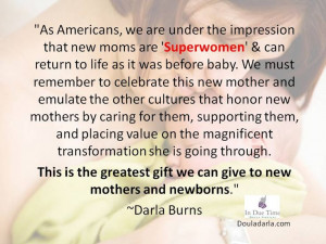 We must celebrate new mothers!