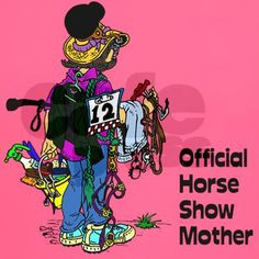 Horse Show Mom - English Women's Dark T-Shirt More