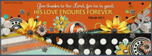 Give Thanks Facebook Timeline cover