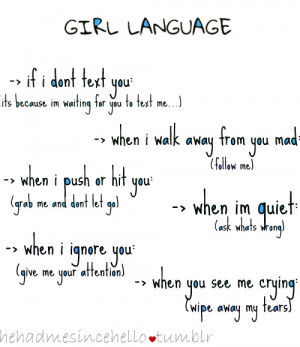 girl girls language quote tumblr girl quotes love tumblr girl
