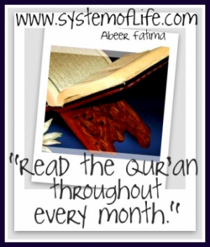 Sayings Read The Quran Throughout Every Month 20120508 1977099582