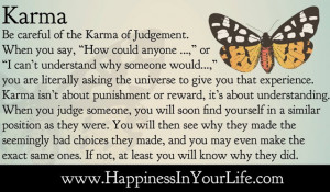 Karma - The Karma of Judgement