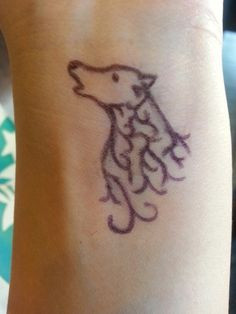 Better hand drawn tattoo for Prince of Wolves More
