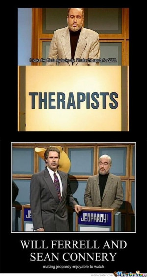 Will Ferrell And Sean Connery Making Jeopardy Enjoyable