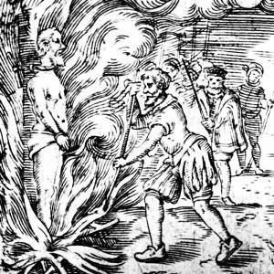 Michael Servetus Burned at the Stake
