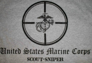 marine corps scout sniper logo