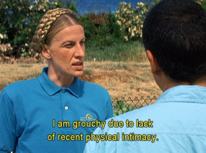 Am Grouchy Due to Lack of Recent Physical Intimacy