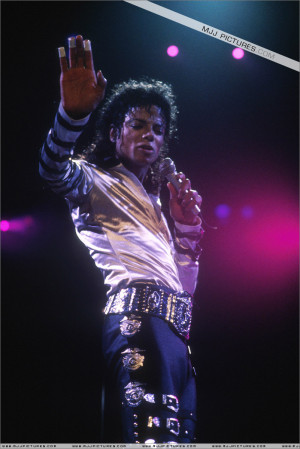 Michael Jackson MJ (BAD WORLD TOUR)