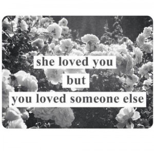 ... crush her world for a moment but in the end you realize what you lost