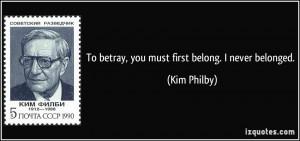 Kim Philby Quote