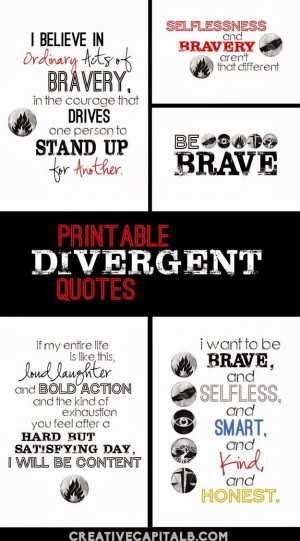 Divergent quotes