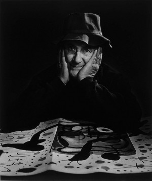 Yousuf Karsh: Joan Miró, 1965Although he painted his inner fantasies ...