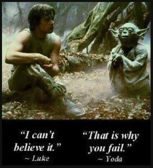Luke Skywalker & Master Yoda