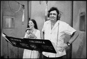 Johnny Cash and June Carter Cash, NYC, 1975