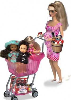 All Graphics » pregnant barbie