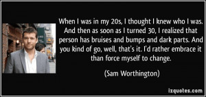 More Sam Worthington Quotes