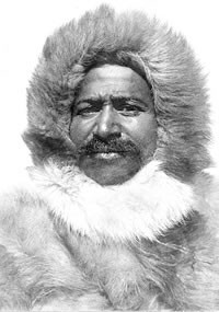 Matthew Henson reaches the North Pole with Co-discoverer Robert Peary.