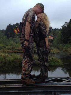 couple that hunts together stays together - I wanna do a picture ...