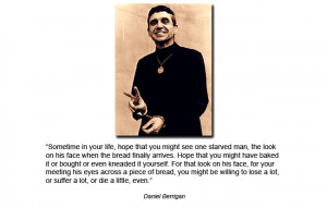 Daniel Berrigan Quote