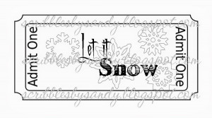 019 Let It Snow Quote ($1.00)