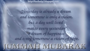 Jummah Mubarak Quotes