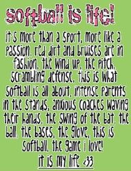 softball quote More