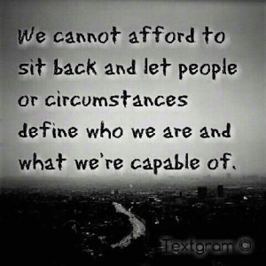 Take control of your life!!