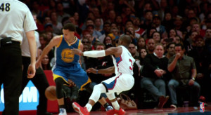 Chris Paul Crossover Stephen Curry