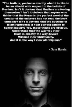 ... atheist atheism harry quotes sam harry atheist stuff freethinker