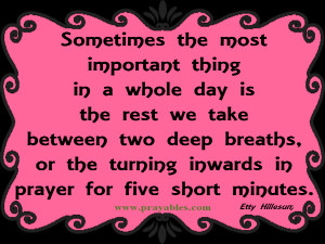 ... Daily Blessings, our newsletter with awesome prayers, quotes, video
