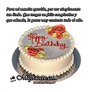 Feliz Cumpleanos Mama Quotes Feliz cumpleaños madre, frases