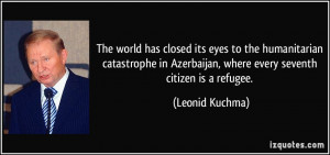 The world has closed its eyes to the humanitarian catastrophe in ...