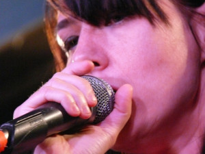 Kathleen Hanna of Bikini Kill