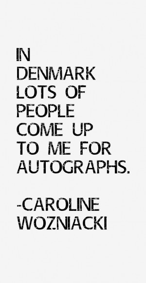 Return To All Caroline Wozniacki Quotes