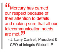 You can rely on Mercury's extensive knowledge and strong alliance to ...