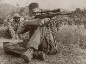 ... Carlos Hathcock was a US Marine Corps sniper in the Vietnam War