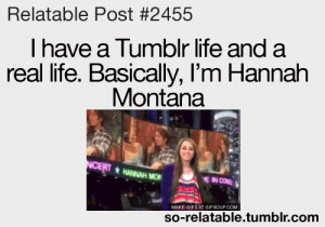 gif funny gifs tumblr hannah montana relatable tumblr life double life