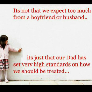 Women don't expect too much...