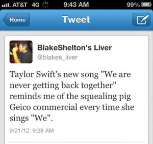 Funny Blake Shelton Twitter