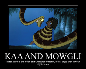Jungle Book Kaa And Mowgli...