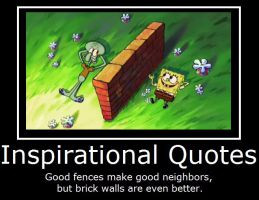SpongeBob SquarePants- Inspirational Quotes by MasterOf4Elements