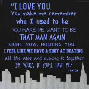 Hush, Hush Quotes: Patch.