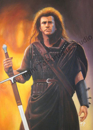 Details about Braveheart, William Wallace / Mel Gibson - Original ...