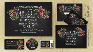 chalkboard address labels postage stamps and seal and more chalkboard ...