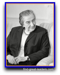 Golda Meir Quotes. Great Leaders of History Section