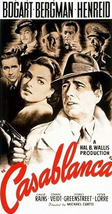 Humphrey Bogart Casablanca movie film LINES quotes phrases sayings