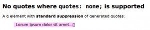 ... is my recommendation for anyone wishing to remove generated quotes