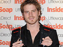 Robert Kazinsky, who plays fiery Sean Slater in EastEnders, took home ...