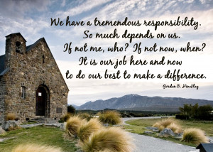 Make A Difference In The World Quotes